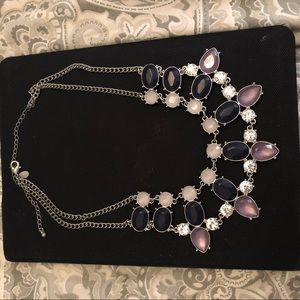 Lia Sophia Purple/Blue Statement necklace